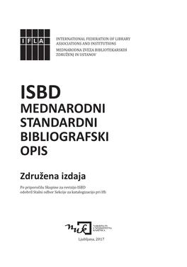 Mednarodni Standardni Bibliografski Opis