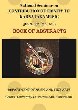 Book of Abstracts