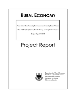 Rural Economy