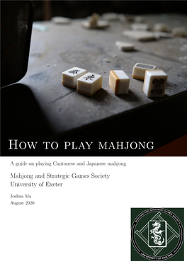 How to Play Mahjong