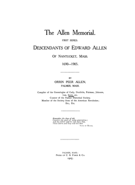 The Allen Memorial