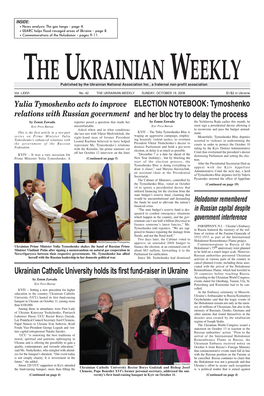 The Ukrainian Weekly 2008, No.42