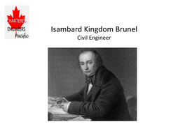 Isambard Kingdom Brunel Civil Engineer Isambard Kingdom Brunel