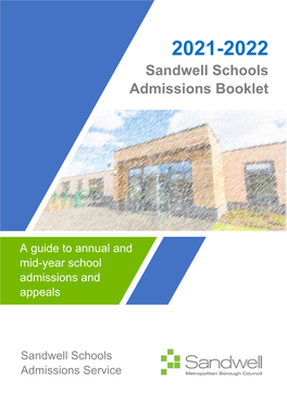 Sandwell Schools Admissions Booklet