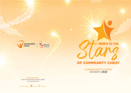 Community Chest Awards 2020