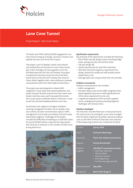 Lane Cove Tunnel