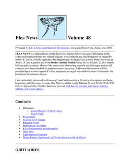 Flea News 48