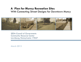 A Plan for Muncy Recreation Sites with Connecting Street Designs for Downtown Muncy