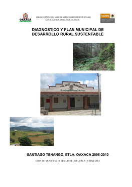 Diagnostico Y Plan Municipal De Desarrollo Rural Sustentable