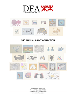 56 Annual Print Collection