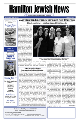 Hamilton Jewish News