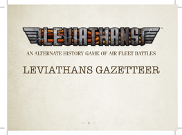 Leviathans Gazetteer
