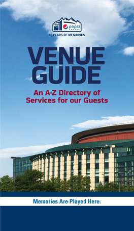 An A-Z Directory of Services for Our Guests
