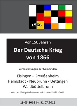 Der Deutsche Krieg Von 1866