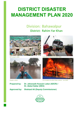 District Disaster Management Plan 2020