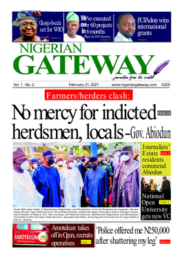 Nigerian Gateway (Press Copy 02 Edition)