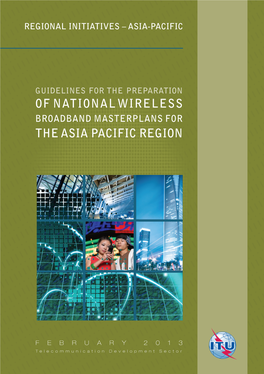 Guidelines for the Preparation of the Asia Pacific Region National