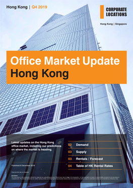 Office Market Update Hong Kong