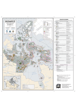 Nunavut Active Projects 2011