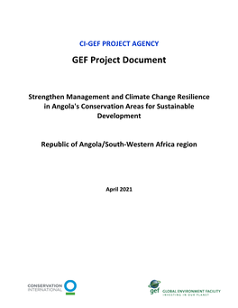 GEF Project Document