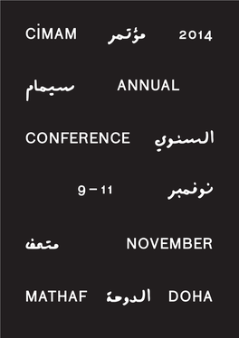 2014 Conference Booklet