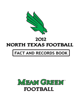2012 North Texas Football