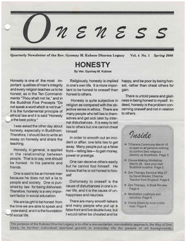 Spring 2000 HONESTY by Ven