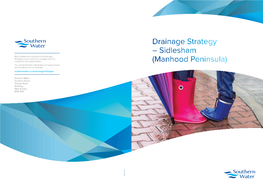 Drainage Strategy – Sidlesham (Manhood Peninsula)