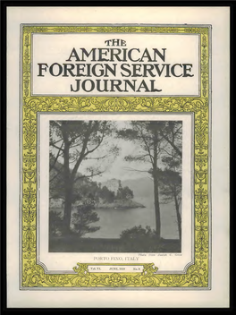 The Foreign Service Journal, June 1929