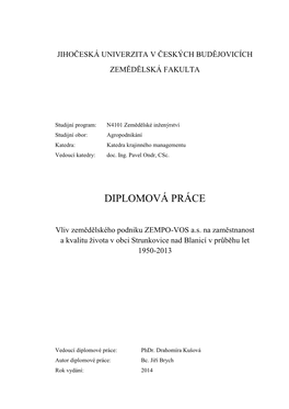 Diplomová Práce