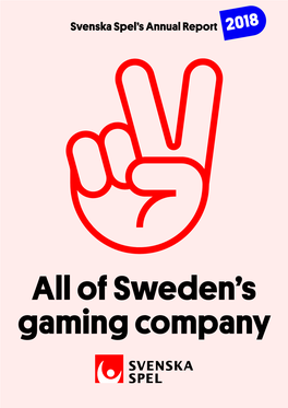 Svenska Spel's Annual Report 2018