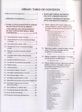 Obsah / Table of Contents