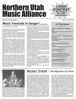 Northern Utah Music Alliance -.:: GEOCITIES.Ws