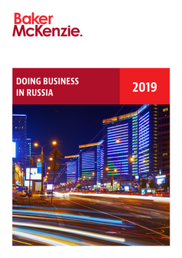 Doing Business in Russia 2019
