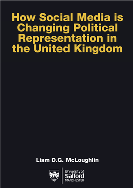 Mcloughlin () How Social Media Is Changing Political Representation