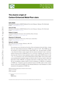 The Elusive Origin of Carbon-Enhanced Metal-Poor Stars