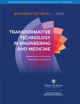 Transformative Technology in Engineering and Medicine