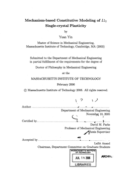 Orientation at Temperatures Exceeding