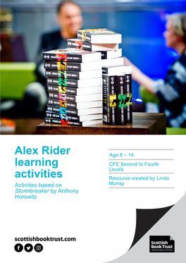 Alex Rider Learning Activities (PDF)