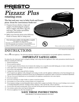 Pizzazz® Plus