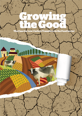 Growing the Good Growing the Good the Case for Low-Carbon Transition in the Food Sector