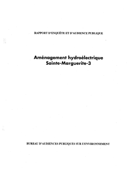 Aménagement Hydroélectrique Sainte-Marguerite-3