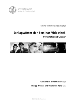 Schlagwörter Der Videothek