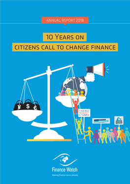 10 Years on Citizens Call to Change Finance