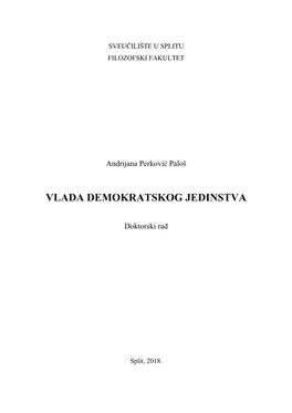 Vlada Demokratskog Jedinstva