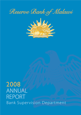 Reserve Bank of Malawi Annual Report Annual Reserve Malawi of Bank