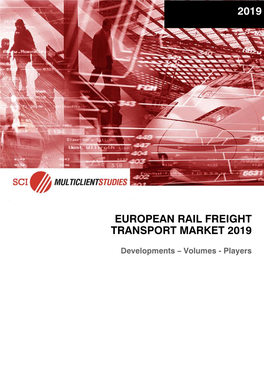 2019 European Rail Freight Transport Market 2019
