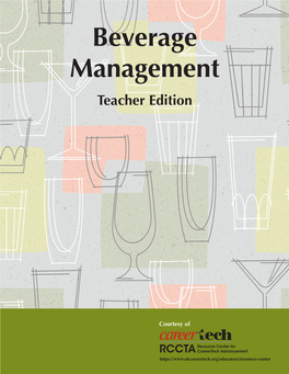 Beverage Management Teacher Edition