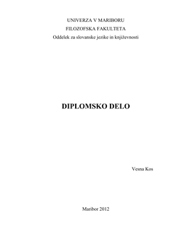 Diplomsko Delo