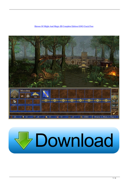 Heroes of Might and Magic III Complete Edition GOG Crack Free